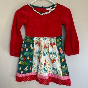 Girls Matilda Jane Christmas Dress. Size 6.